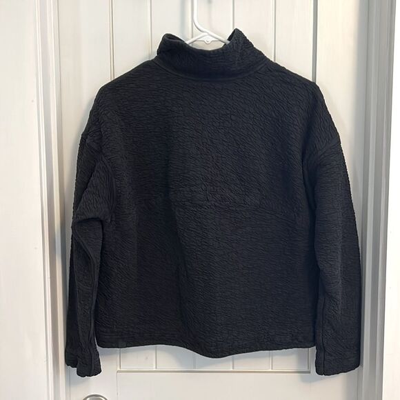 Lululemon Rippled Full Zip Jacket Black Size 2 - Picture 5 of 10